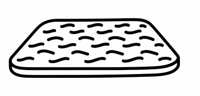 Babylicious Pack & Play Tri Fold Mattress Topper, 
38"x26"