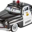 Mattel Disney and Pixar Cars Toys, Radiator Springs 3-Pack of Die-cast Toy Cars & Trucks with Lightning McQueen, Mater & Sheriff (Multicolor)