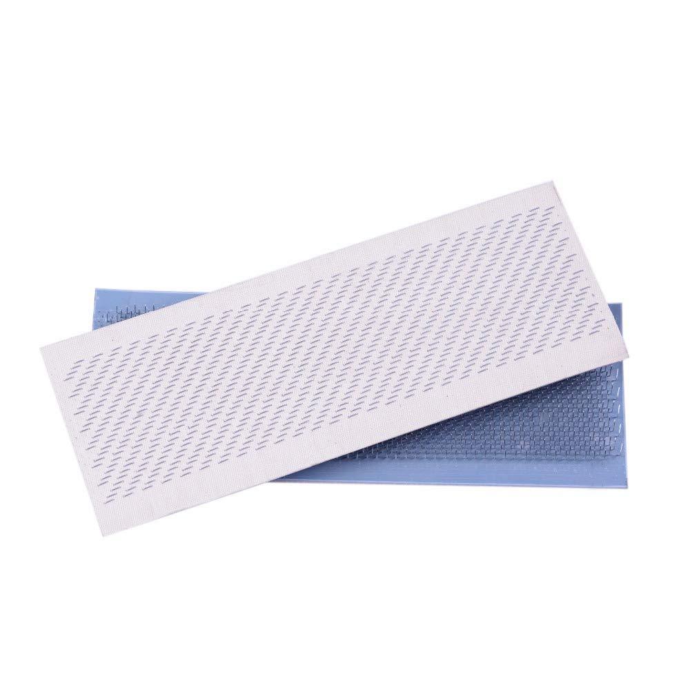 YANTAISIYU 24cm x 9cm Hair Holder with Needles Dragging Mat Wig Hair Extensions Styling Tools Dragging Splint Tool for Hair Extensions