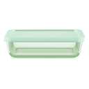 Pyrex Green Glass Rectangle Food Storage Container 710 ml