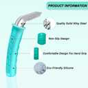 Car Handle Assist for Elderly Car Door Handle for All Vehicles Car Support Handle - Portable Assistive Device for Elderly and Handicapped - Best Gifts for Seniors (2 Pack) (Green)