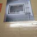 LOAAO 48"X28" LED Bathroom Mirror with Lights, UL Listed