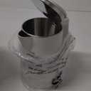 West Bend Timeless Electric Kettle Cordless Serving Features Stainless Steel Interior Boil Dry Protection and Auto Shut Off, 1.5-Liter, White