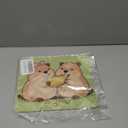 NightWind Cute Capybara Mouse Pad with Non-Slip Rubber Base, Easy Gliding, Spill-Resistant Surface, Durable Materials, Portable, 8.66 * 7.08 Inch Small Gaming Mousepads Desk Mat for Computers Laptop 