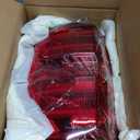 Tail Light Assembly Compatible with 2014-2019 Chevy Silverado 1500 2500HD 3500HD, Rear Taillight Brake Turn Signal with Bulbs, Replaces GM2800261 23431875 (Left Driver Side)