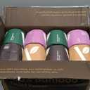 Amazon Aware 100% Bamboo 3-Ply Toilet Paper, Unscented, 24 Rolls, FSC Certified, 350 Sheets, 8400 Count, Pack of 24, Plastic-Free