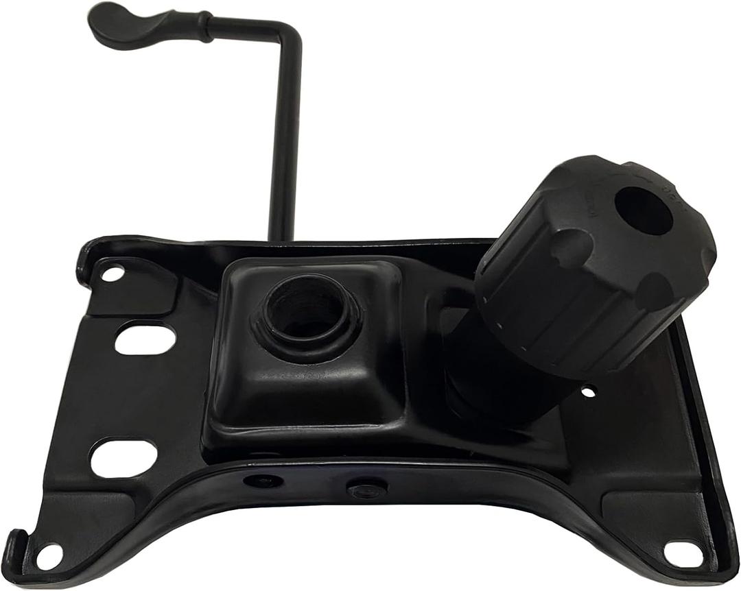 Heavy Duty 500LBs Office Chair Tilt Control Mechanism Replacement Parts, Office Chair Swivel Tilt Base W/6" x 10.2" Mounting Holes - Black