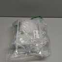 12 PCS Poinsettia Flower Artificial Silver Christmas Flowers Artificial 5.5'' Glitter Poinsettias Artificial Christmas Tree Flower with Clips DIY Xmas Wreath Holiday New Year Home Party Decor