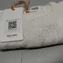 GRACE KARIN Girls Long Sleeve Cardigan Sweater Girls Button Closure Knitted Cable Cardigan 6Y  (White)