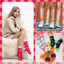 36 Pairs Easter Socks Gifts Women Bunny Egg Heart Shamrock Socks Bulk Soft Stretchy for Women Easter Holiday Gift