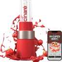 Cocinare 1100W Personal Blender for Shakes & Smoothies, Portable with 6 Titanium Blades, 16 Oz To-Go Sports Bottle, 500+ Online Recipes, Ideal for Kitchen, Frozen Fruit, Ice, Nuts (Red)