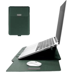 15-15.6 Inch Laptop Protective Cover Protective Bag, Suitable for MacBook Pro 15 Inch 15.6-Inch Dell Lenovo HP Acer Samsung Sony Chromebook Protective Cover (15-15.6 inch, Green)