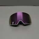 FMY Ski Goggles for Men Women & Youth - Anti Fog UV400 Protection Snowboard Snow Skiing Goggles for Adult (Purple Lens&white Frame)