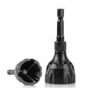 Luckyway 3/16"-1" Deburring External Chamfer Tool, Tungsten Carbide Blade, Deburring Drill Bit, Remove Burr Tools, Repairing Damaged Metal Steel Screws, Bolts and Fasteners