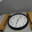 La Crosse Technology Wall Clock, Plastic, 14-inch Dia. (WT-3143A) (WT-3143A-INT)