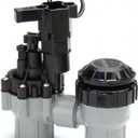 Rainbird Plastic ASVF Series Electric Valve with Flow Control and Atmospheric Backflow Preventor, 3/4"/24 VAC