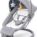 Smart Electric Baby Swing for Infants, 2026 New Model, Extended Footrest