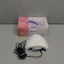 SUNUV UV LED Nail Lamp, Gel Light for Nail Polish UV Dryer with 3 Timers SUNone White