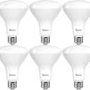 Sunco 6 Pack BR30 LED Bulbs, High Output 1200 Lumens, Indoor Flood Lights, 11W Equivalent 65W, 3000K Warm, E26 Base, Interior Dimmable Recessed Can Light Bulbs.
