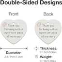 5 x Teacher Gifts for Women, Teacher Ornament 2025, Teacher Gifts for Christmas, Ceramic Ornament