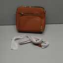 Crossbody Purses for Women Small Crossbody Bags for Women with Built in RFID Wallet (Z-brown)