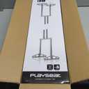 Playseat Floor TV Stand | Single Screen Monitor Mount | Supports Screens from 15 to 65 inches | Curved Screens up to 48 inches | Suitable for TVs & PC Monitors | Adjustable Height & Distance