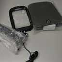 10X 30X Extra Large Magnifying Glass with Light and Stand,7-inch Lighted Magnifier,5 Color Modes Stepless Dimmable,Rectangle Hands-Free Magnifying Glass Desk Lamp for Reading Craft Hobby Close Work LB