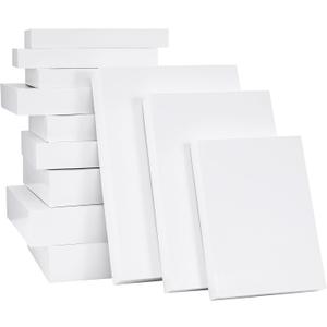 SUNCOLOR 12 Pack White Gift Boxes with Lids Assorted Sizes (4 Boxes 11", 4 Boxes 14", 4 Boxes 16")  Premium Set of Small, Medium, and Large Boxes for Presents, Packaging, and Storage