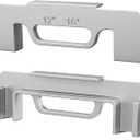 Kolvoii 2 Pcs Framing Tools, 12", 14" & 16" On-Center Stud Layout Tool, 100% Cast Aluminum Framing Jig, 3 in 1 Stud Framing Tool for Walls, Roofs, Floors or Ladders