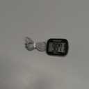 NESKLA3D Pedometer (1.93 x 0.9 x 1.57", Black)