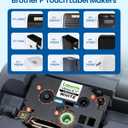 Labelife TZe-241 TZe241 TZe TZ Tape 18mm 0.7 Laminated White Replacement for Brother Label Maker Tape 18mm P Touch Label Tape 3/4 Inch for Brother PT-D400 PT-D410 PTD460BT PT-D610BT PT-D600, 4-Pack