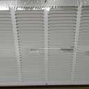 Howeall 30"W x 14"H [Duct Opening Size] Steel Return Air Grille, Air Return Vent Cover for Ceiling and Sidewall - HVAC Air Vent Covers - [Outer Dimensions: 31.75"W x 15.75"H]