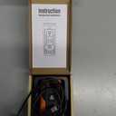 Dog Bark Deterrent Devices, Ultrasonic Anti Barking Device for Dogs, Stopping Own or Neighbor's Dog Barking,Portable Dog Training Device, Safe & Effective for Indoor & Outdoor Use, Orange