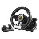 PXN PC Racing Wheel, V3II 180 Degree Universal Usb Car Sim Race Steering Wheel with Pedals for PC, PS3, PS4, Xbox One, Xbox Series X/S, Switch (Black)