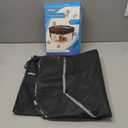 PJYuCien Mesh Top Cover - Fits 8 Panels 24 Inch Width Plastic/Metal Pet Pen Octagonal Dog Playpen (Note: Only Pen Top Cover, NO PLAYPEN) (Black)