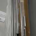 VEVOR Landscape Rake, 36" Head Aluminum Lake Weed Rake with 75" Long Handle for Loosening Soil, Lawn Care, Weeding Lake, Garden, Silver