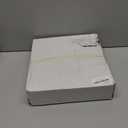 Crystal Dresser Tray, Mirror Glass Makeup Vanity Organizer Filled Crushed Diamond, 10" x 10" Round Jewelry Trinket Perfume Tray for Bathroom Bedroom, Home Decor, Hotel Banquet, Party (Silver)