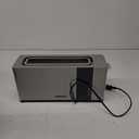 Mueller UltraToast Full Stainless Steel Toaster 2 Slice, Long Extra-Wide Slots with Removable Tray, Cancel/Defrost/Reheat Functions, 6 Browning Levels with LED Display, Housewarming Gifts New Home