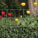 YARDGARD 2 in. x 4 in. Mesh Welded Wire Fence Roll, 48 in. x 50 ft., 14-Gauge Galvanized Steel Fence for Animal Enclosures, Garden Protection and Property Fencing, Rabbit Control an Utility Fence