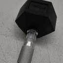 Yes4All Chrome Grip Encased Hex Dumbbells  Hand Weights With Anti-Slip 5-50 LBS Single (10 Pounds - Single)