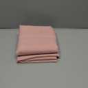 Pink Sheer Curtains Set Semi Light Filtering Voile Rod Pocket Curtains for Windows Treatment Living Room 80 Inch Length Voile Bedroom Linen Textured Panels Drapes 2 Panels 52"x80"