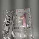 Large 2.76 inch Number Candles 41 Birthday Decorations for WomenPink 41 Candle for 41st Birthday Decorations for Her, Rose Gold 41st Cake Topper for 41 Year Old Party Decoration, Decor Supplies