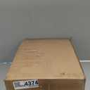 Creative Co-op Resin Rabbit Table Lamp with Rectangle Linen Shade, Bronze Finish