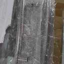 Shower Door 44-48" W x 76" H, Modern Sliding Shower Glass Door, Frameless Shower Door with 5/16" (8mm) Thick Tempered Glass, Towel Rail and Auxiliary Handle, Chrome