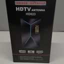 2026 Upgraded TV Antenna Indoor Outdoor, 2200+ Miles Long Range HDTV Antenna with Amplifier Signal Booster, 26FT Coaxial Cable for Local Channels 4K 8K 1080p,Digital Reception for Smart & Older TVs