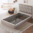 Queen Bed Frame Support Slats Adjustable for Wood/Upholstered/Metal Bed