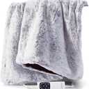 Sunbeam Faux For Heated Throw 50x60 in