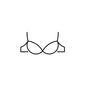 Vanity Fair Bra, White Color, Size 44 D