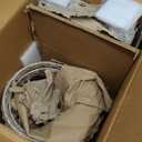 CosmoLiving by Cosmopolitan Metal Indoor Outdoor Planter Dome Large Planter Pot with Removable Stand, Set of 2 Planters 19", 22"H, Gold