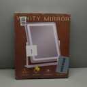 FENNIO Vanity Mirror with Lights 22 Inch- LED Lighted Makeup Mirror, Large Makeup Mirror with Lights, Touch Screen with 3-Color Lighting, Led Mirror Makeup, Dimmable(Gold)